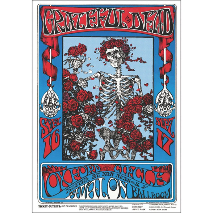 Grateful Dead - Music Poster (Family Dog) - Art Print