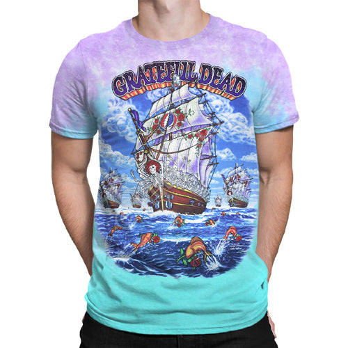 Grateful Dead Ship of Fools Tie Dye T-Shirt