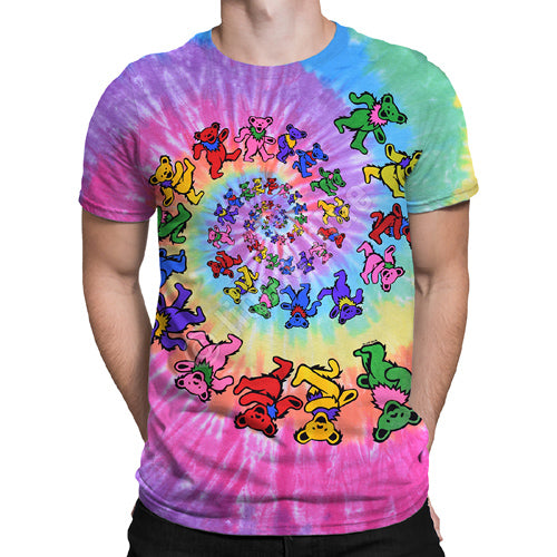 Grateful Dead - Spiral Bears (Tie-Dye) - T-Shirt – Store Your Face