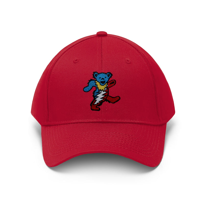 Grateful Dead Dancing Bears Hat Os Black