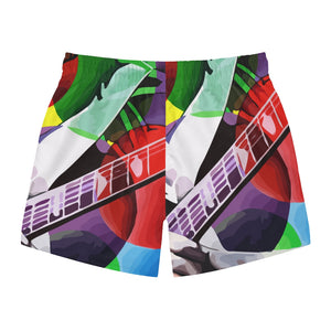 The Grateful Dead - Colorful Jerry Garcia - Swim Trunks | StoreYourFace