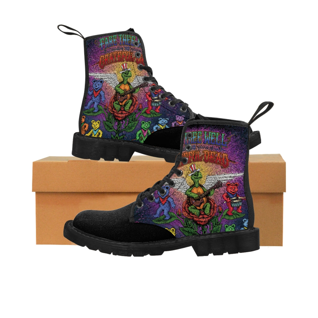 The Grateful Dead - Fare Thee Well - Canvas Boots