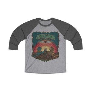 The Grateful Dead - Jerry and the Rose Field - Raglan Tee