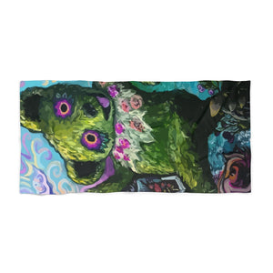 The Grateful Dead - Bear Psychedelic - Beach Towel
