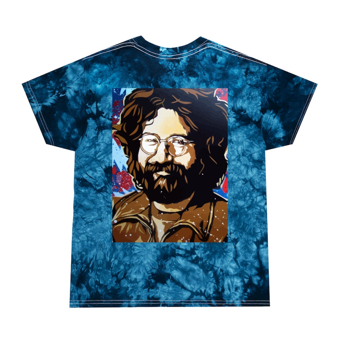 The Grateful Dead - Jerry Garcia Portrait - Tie-Dye T-Shirt
