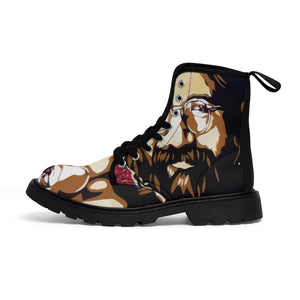 The Grateful Dead - Jerry Garcia Portrait - Canvas Boots