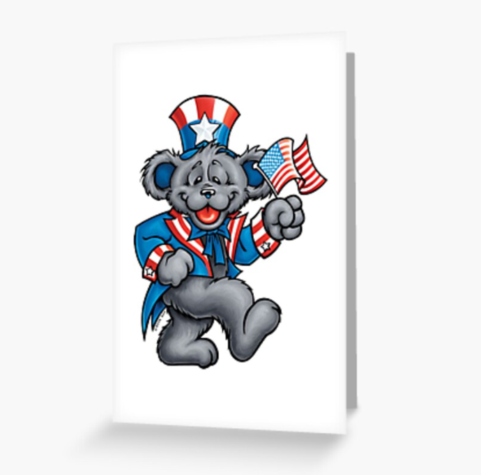 UNCLE SAM Says NO Pinching | Greeting Card