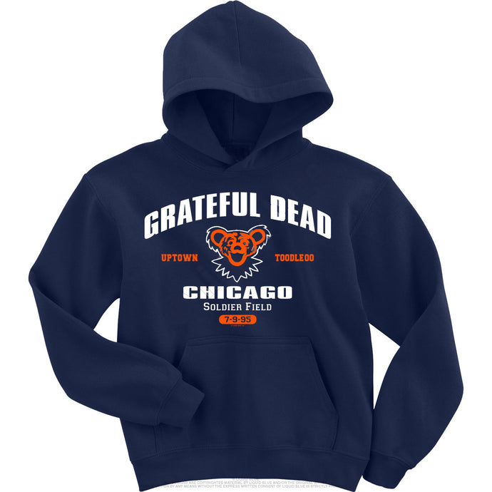 Grateful Dead - Chicago 95 Navy - Hoodie
