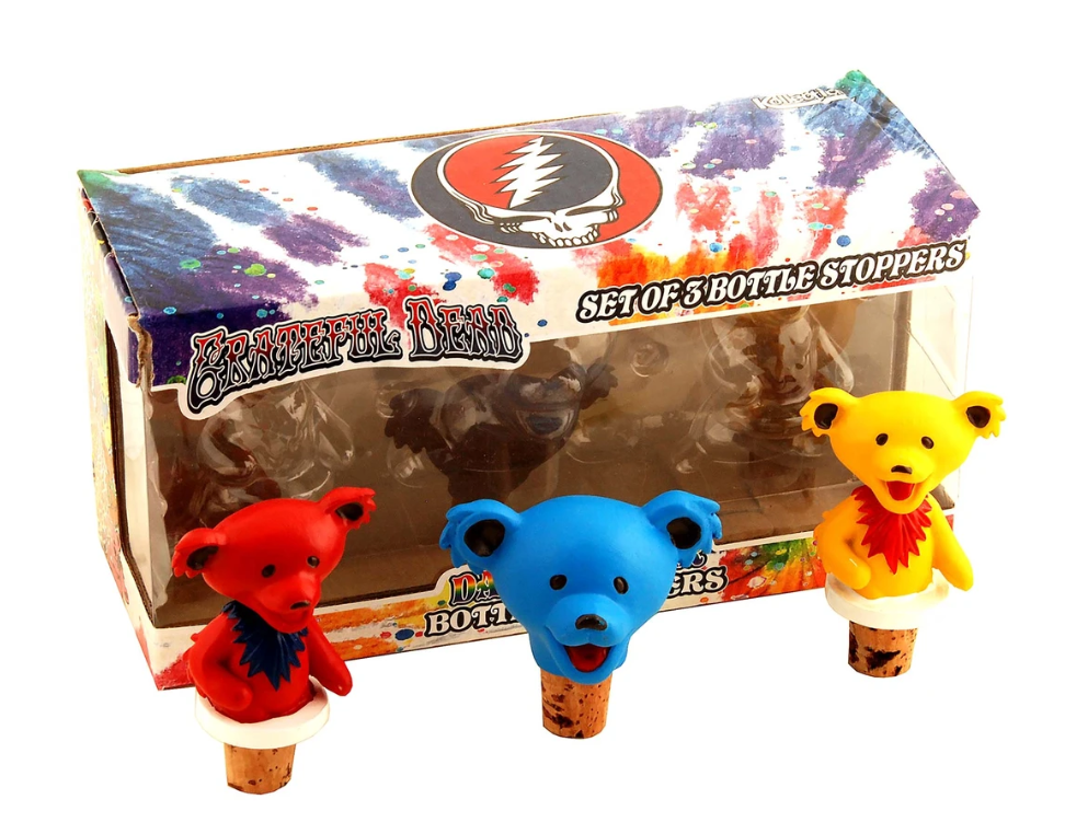 Grateful Dead - Bear Bottle Stoppers - Special Products