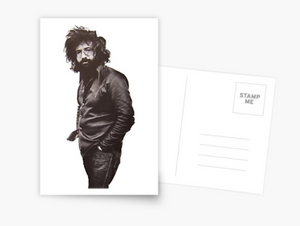 Grateful Dead - Jerry Posing - Greeting Cards & PostCards