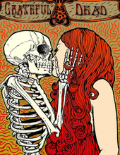 Grateful Dead - Skull Love - Poster