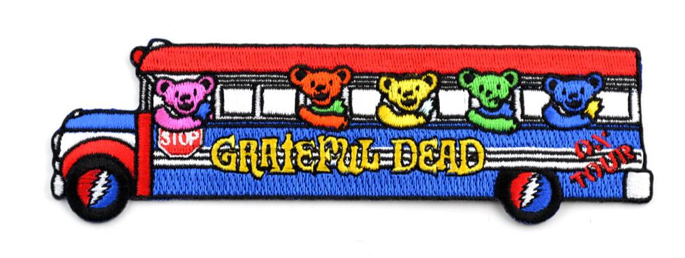 Grateful Dead - Bears in Bus (Further & The pranksters) - Patch
