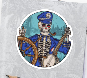 Grateful Dead - Captain Dead - Sticker