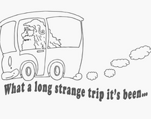 Grateful Dead - Long Strange Trip - Sticker