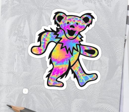 Grateful Dead - The Bear - Sticker