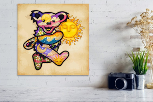 Grateful Dead - Bear Dance Under the Sun - Poster Print