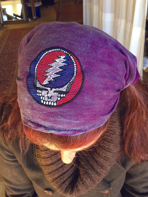 Grateful Dead - Cotton Stone-wash Headband With SYF Embroidery - Headband