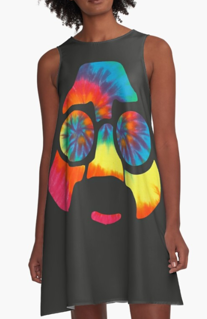 Grateful Dead Tee Dress Tie-Dye